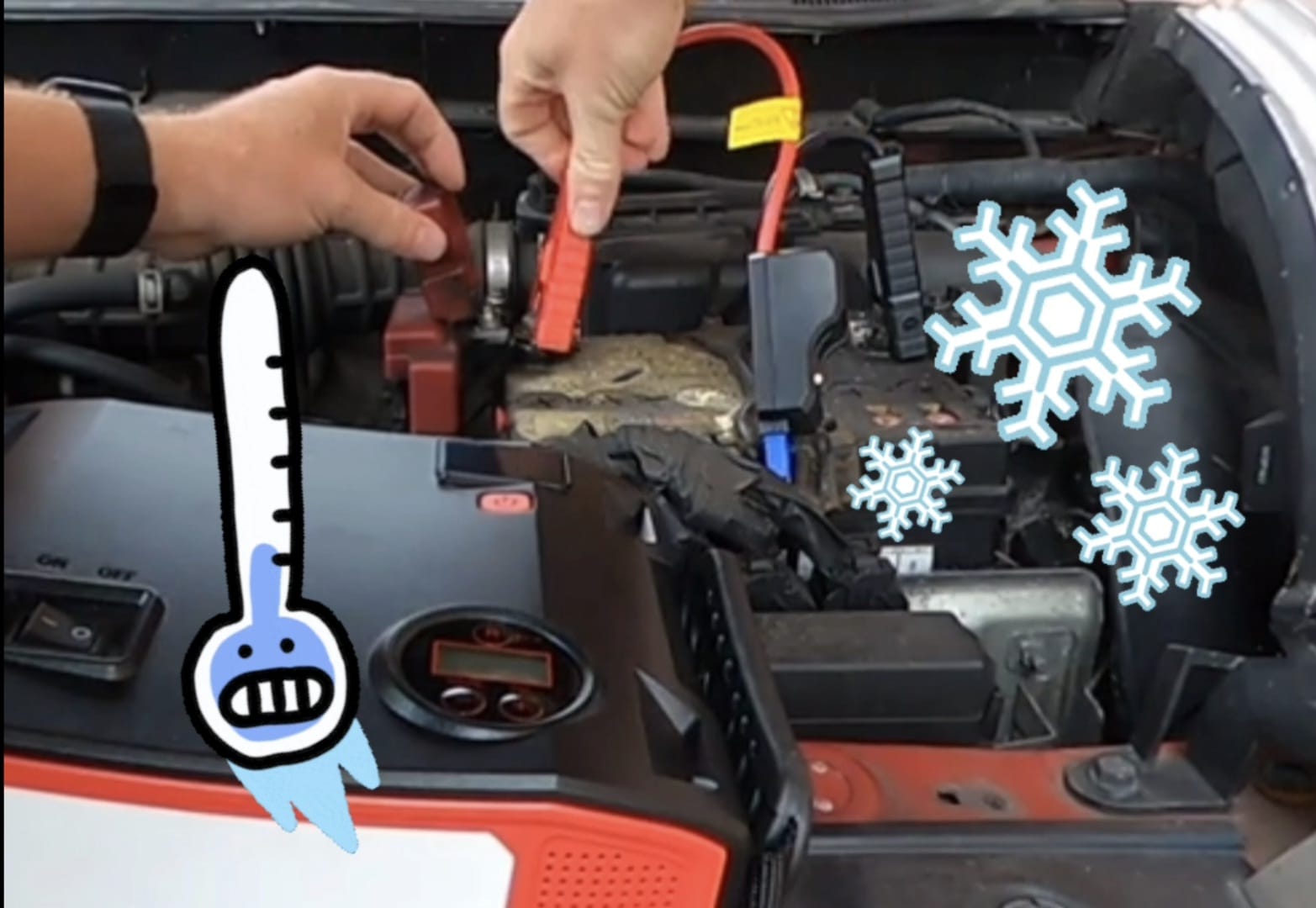Causes of dead car battery in winter