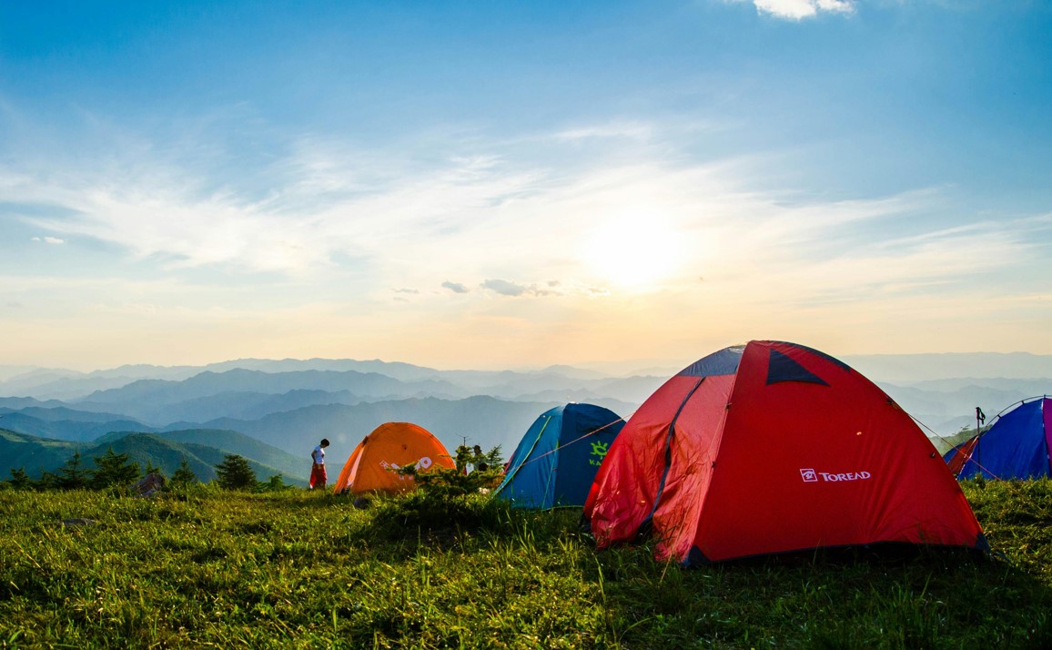 Camping tents and beach gear for rent