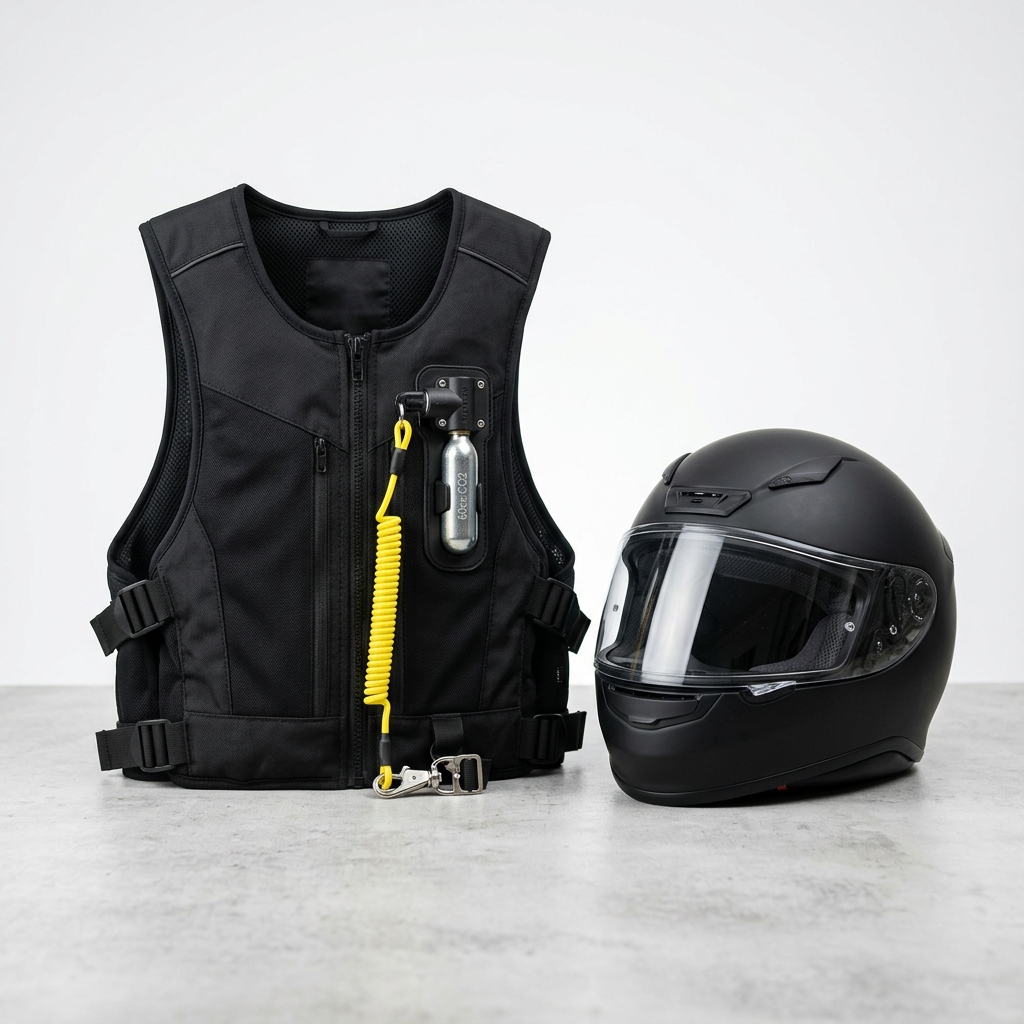 Vesta airbag Helite Turtle 2 ?i casca moto premium de închiriat în Bucure?ti ?i Ilfov - CooChirie