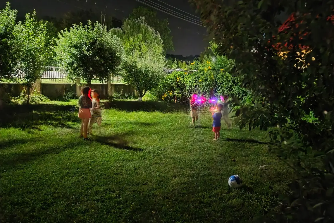 Arenă mobilă Nerf și Laser Tag montată în interior, eveniment Snagov