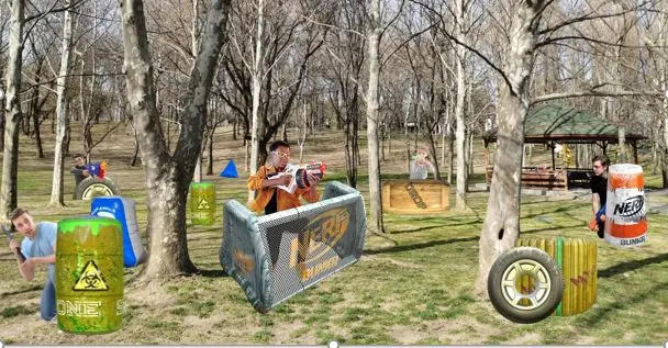 Blastere NERF pentru copii și adolescenti party acasa