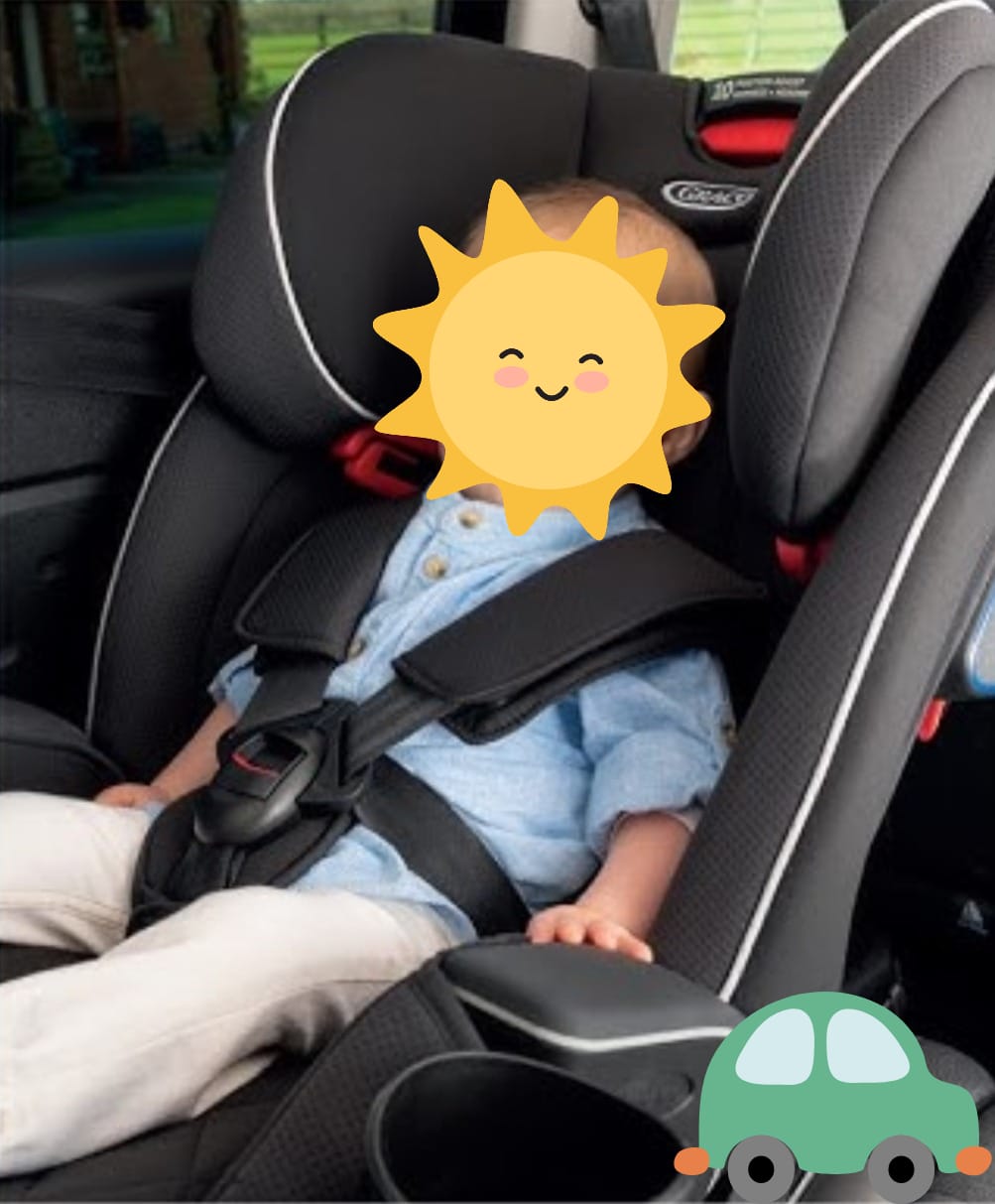 Child in car seat